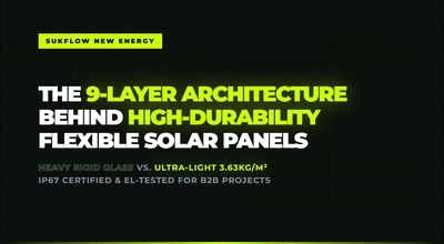 The 9-Layer Architecture Behind High-Durability Flexible Solar Panels