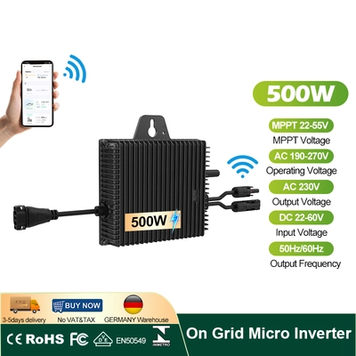 500W Smart Micro Inverter | High Efficiency Single Panel